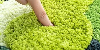 moss bath rug